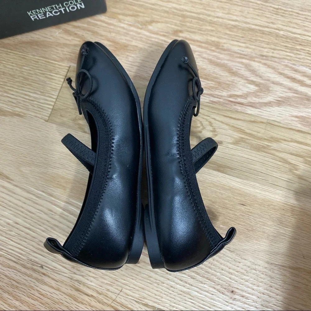 Kenneth Cole Black Ballet Flats NIB Sz 9 Toddler
